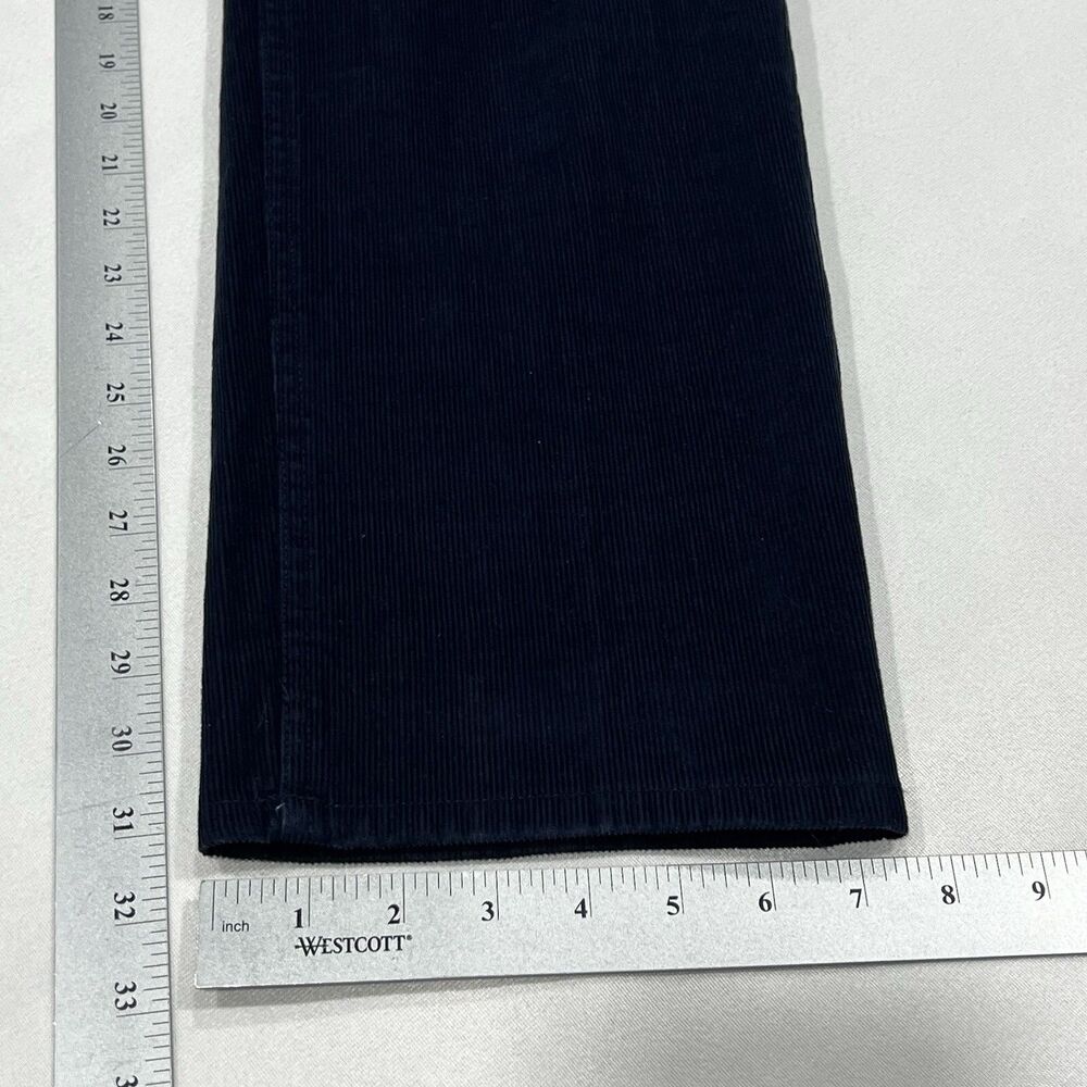 Brooks Brothers 346 Pants Men Blue Cotton Corduroy Chino Straight Leg Size 34X32 - Picture 12 of 12